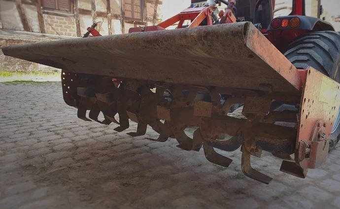 Ackerfräse im Detail